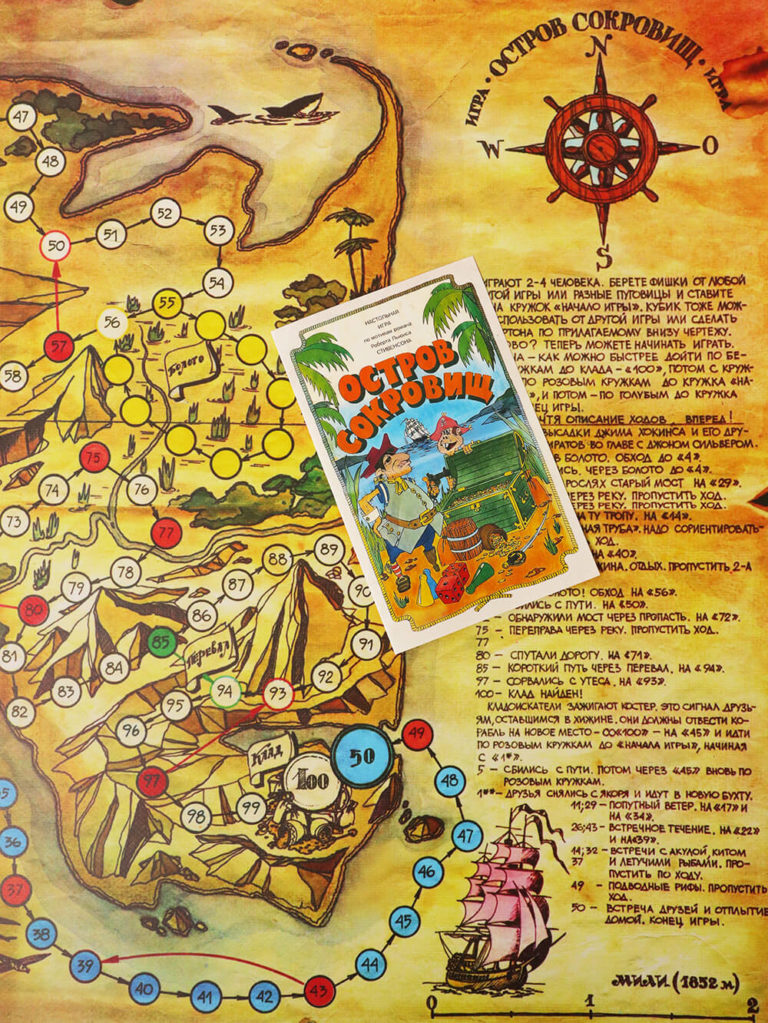 Игра-ходилка «Остров сокровищ»