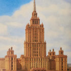 Настенный календарь 2027 «Сталинские высотки. Архитектура эпохи»